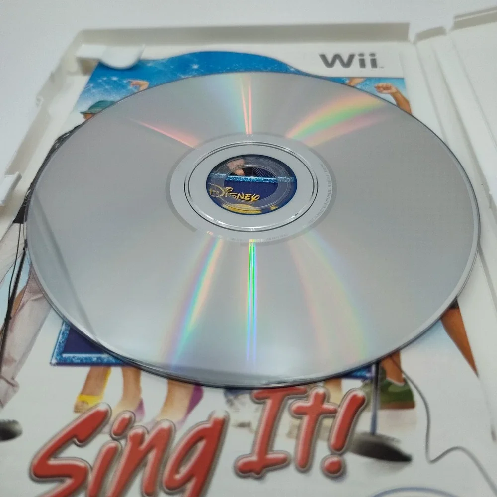 Wii High School Musical Sing It Nintendo Disney Video Game SEE PICS BB15.1GA868